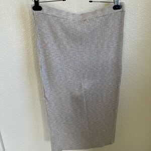 Abercrombie ribbed midi skirt